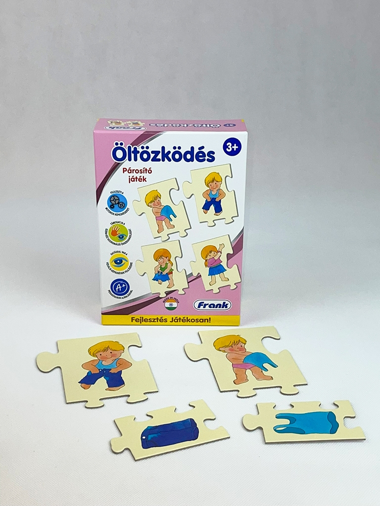 Öltözködés - párosító játék